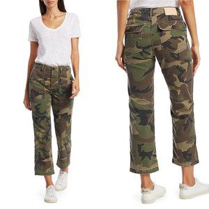 Trave Gwen High-Rise Camo Ankle Cargo Jeans Size 26